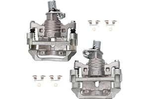 MAYASAF 18B5010 18B5011 Rear Passenger & Driver Disc Brake Caliper Set for Chevy 2011-13 Impala/14-15 Impala Limited, 2005-09 Allure/LaCrosse, 2004-08 Grand Prix