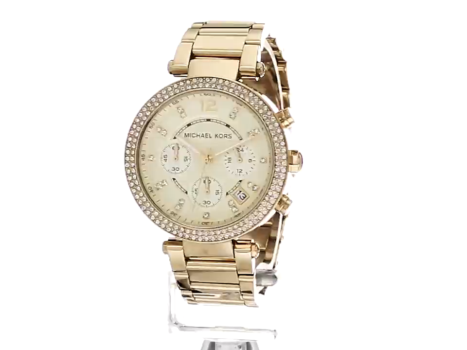 Michael Kors Parker - Reloj cronógrafo para Mujer - Imagen 8