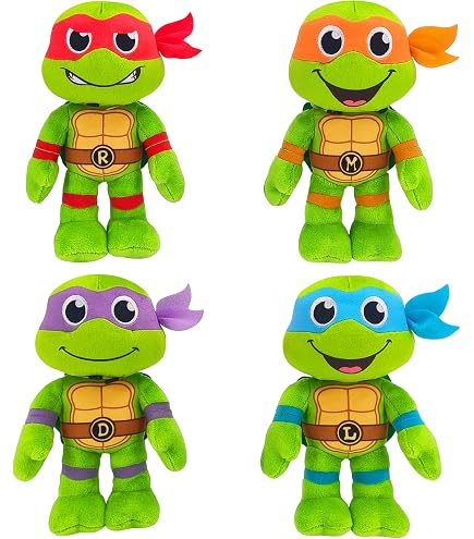 TMNT タートルズ ty ぬいぐるみ　タグ付き　4個セット Amazon.com: Teenage Mutant Ninja Turtles Tales of The TMNT Toddler