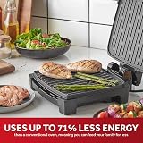 George Foreman Immersa Medium Electric Grill Removable Control Panel view 2