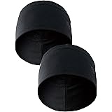 Shinobu Sportif Coolmax (2-Packs) Skull Cap Helmet Liner Running Beanie, Covers Ears and Moisture Wicking