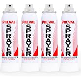 Preval Power Unit, 4 Pack - Replacement Handheld Aerosol Spray Refill 0268 | Replacement Power Unit for Preval Sprayers - Portable Aerosol Spray for Professional Paint Spraying, DIY &amp; Touch-Ups