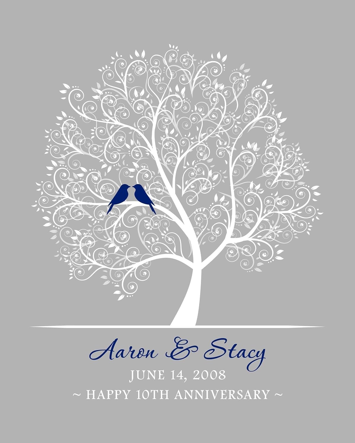 10th wedding anniversary gift for wife