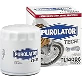 Purolator TL14006 PurolatorTECH Spin On Oil Filter Compatible With Chevrolet Silverado 1500, Tahoe, Suburban 1500, Silverado 2500 HD, Corvette, GMC Yukon and Sierra 1500