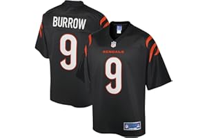 NFL PRO LINE Men's Joe Burrow Black Cincinnati Bengals Replica Jersey