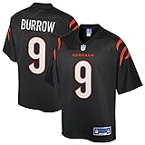 NFL PRO LINE Men's Joe Burrow Black Cincinnati