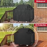 Unicook 65 inch Waterproof Barbecue Cover for Weber Char Broil Black view 9