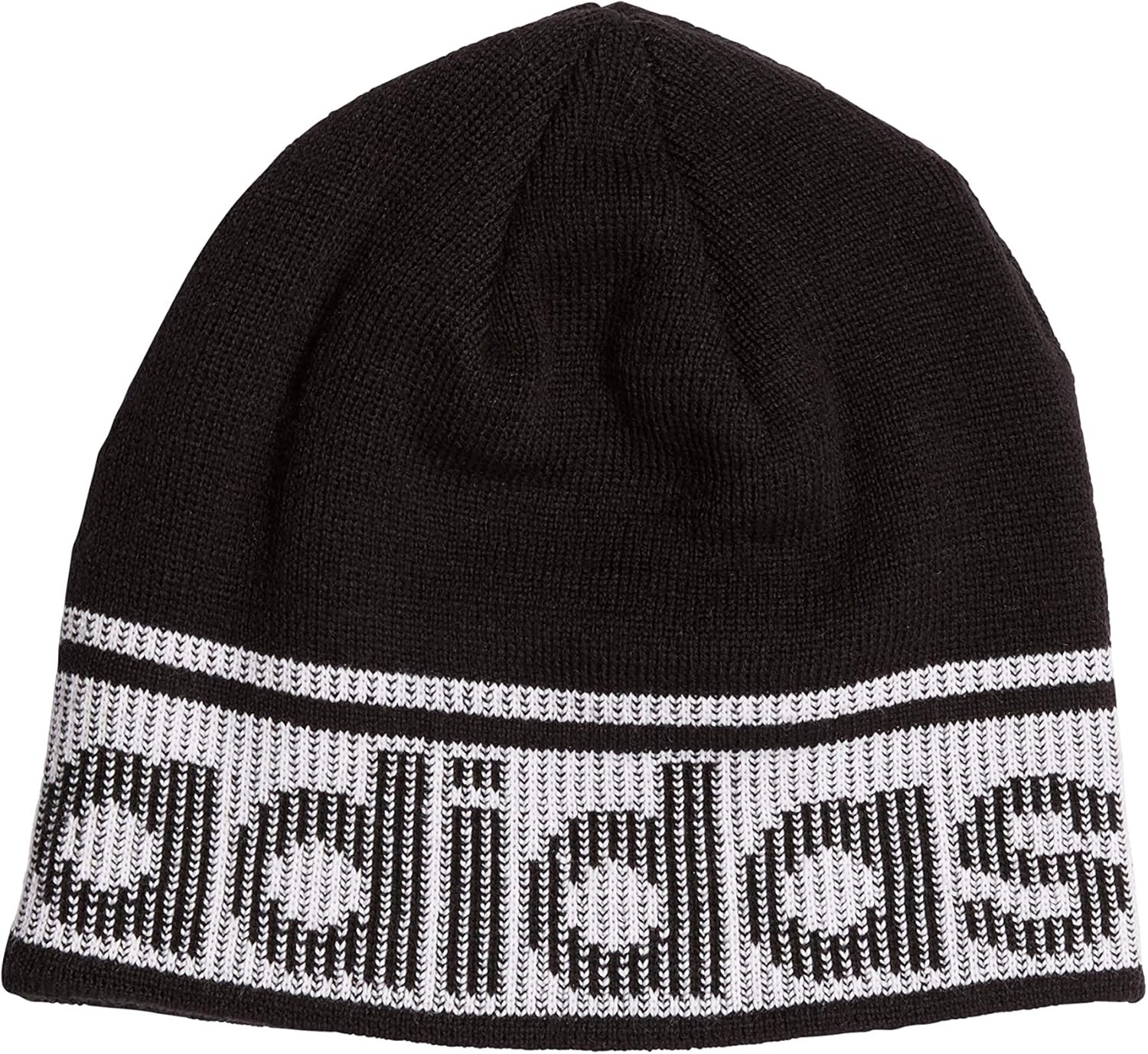 KidsBoy's/Girl's Midway Graphic Beanie, Black/ White Clothing