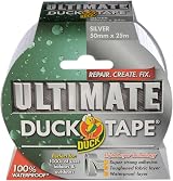 Duck Tape Ultimate Cloth Tape Silver 50mm x 25m High Strength Waterproof view 2