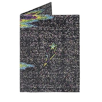 Supervek Glitch-Paper-Thin Tyvek Multicolour Slim Vegan Mens and Womens Wallet