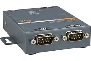 LANTRONIX UD2100002-01 Device Server 2PRT 10/100 RS232/422/485 Intl Ps