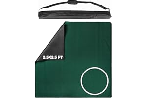 Feltectors Board Game Mat for 32 x 32 in Tables, Mahjong Mat with Carrying Bag, Neoprene Playmat, Table Cover for Board Games, Tile, Poker, RPG and Dominoes - Green