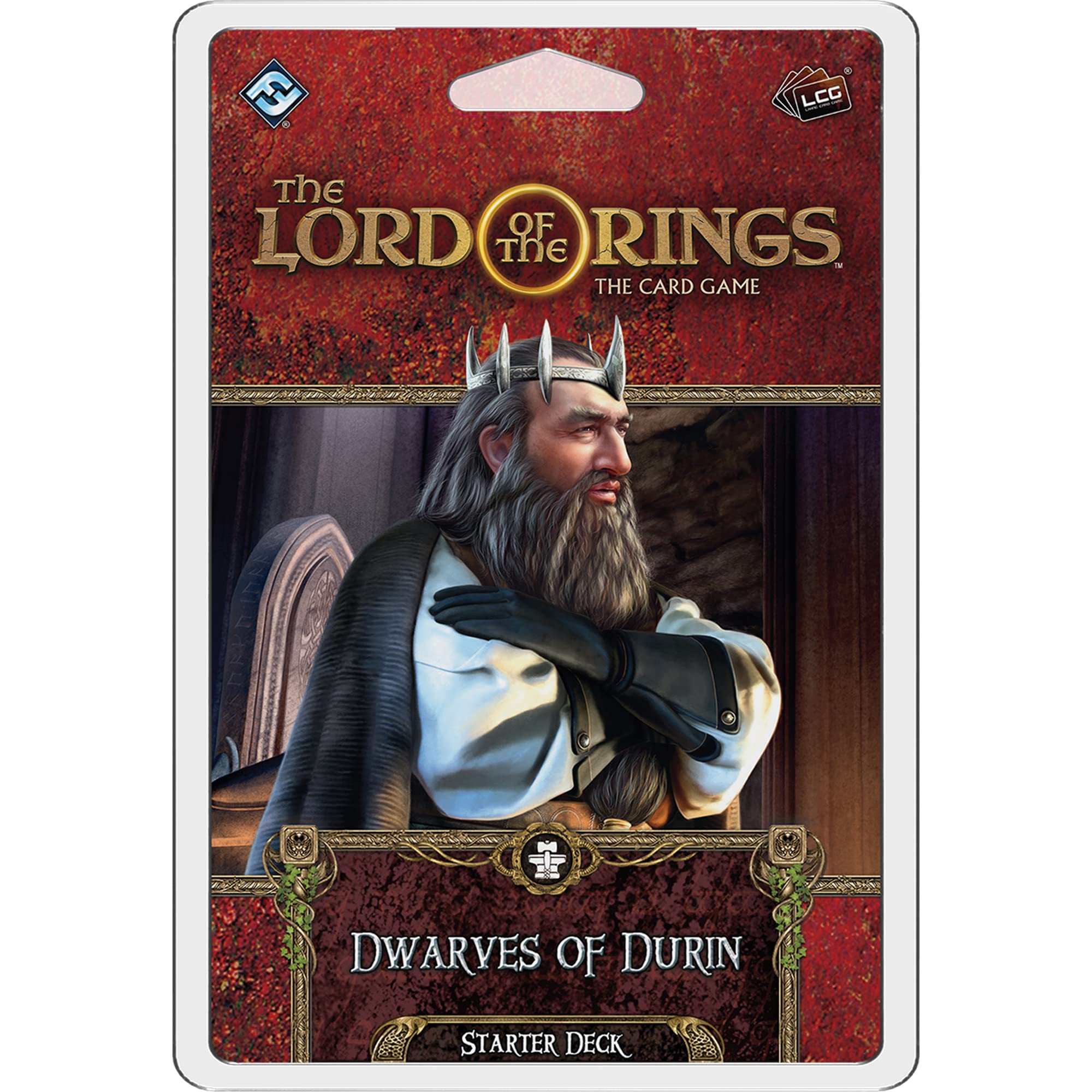 Fantasy Flight Games | The Lord of the Rings LCG: Dwarves of Durin Starter Deck | Card Game | Ages 13+ | 1-4 Players | 30-60 Minutes Playing Time