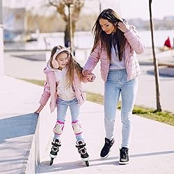 Nattork Roller Skates for Girls with Full Light up