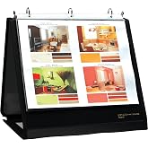 Lion Insta-Cover Ring Binder Easel, 3/4 Inches Ring, 1 Binder Easel (40008)