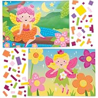 Kit Calamite Sand Art Baker Ross - 6 Magneti Con Sabbia Colorata Per