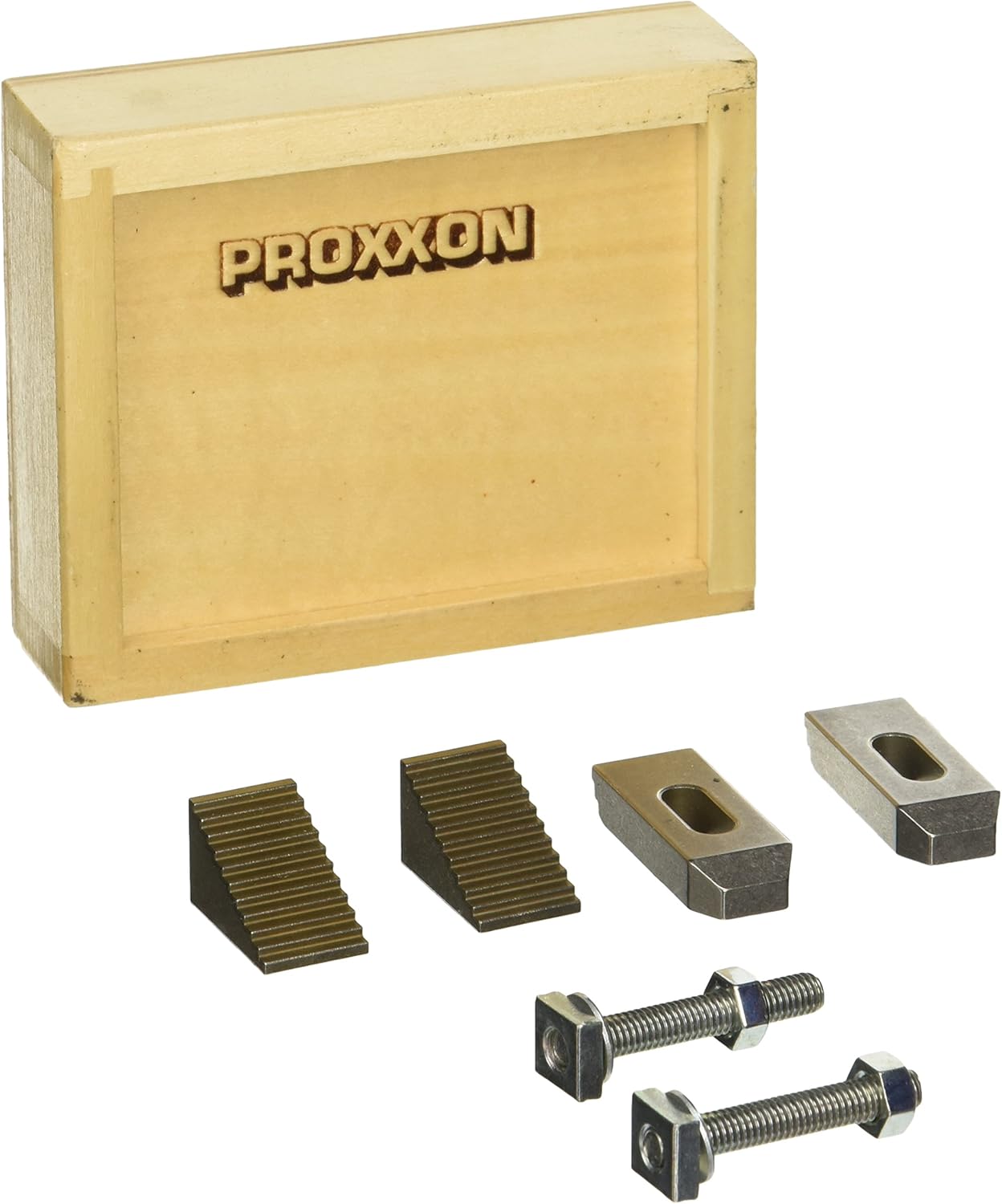 Proxxon 24256 Step Clamp Set Pair, Silver
