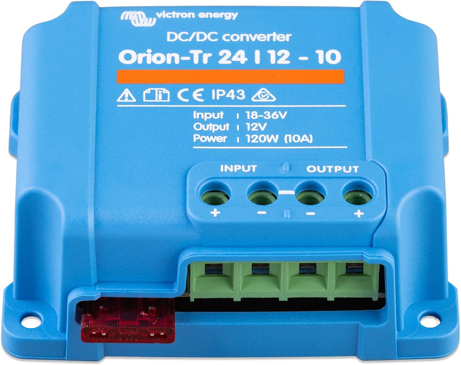 Victron Energy Orion-Tr DC to DC Converter - 24/12-Volt 10 amp 120-Watt - IP43 Protected - for Dual Battery Systems - Non-Isolated - Image 4