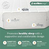 Mother Nurture Eco Fibre Travel Cot Mattress 95x65cm Hypoallergenic view 6