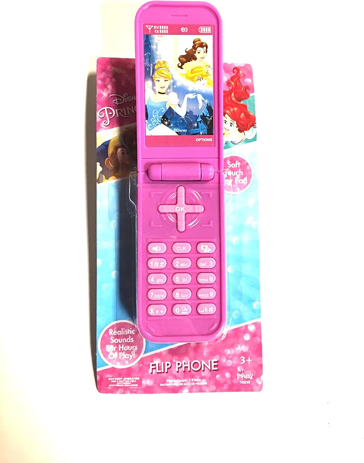 disney princess flip phone