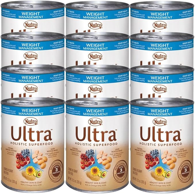 Nutro Ultra Weight Management Canned Dog Food (12x12.5oz) Amazon.ca