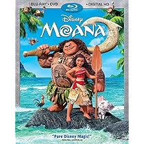 Amazon.com: Moana Blu-Ray Auli'i Cravalho, Dwayne Johnson, Rachel ...
