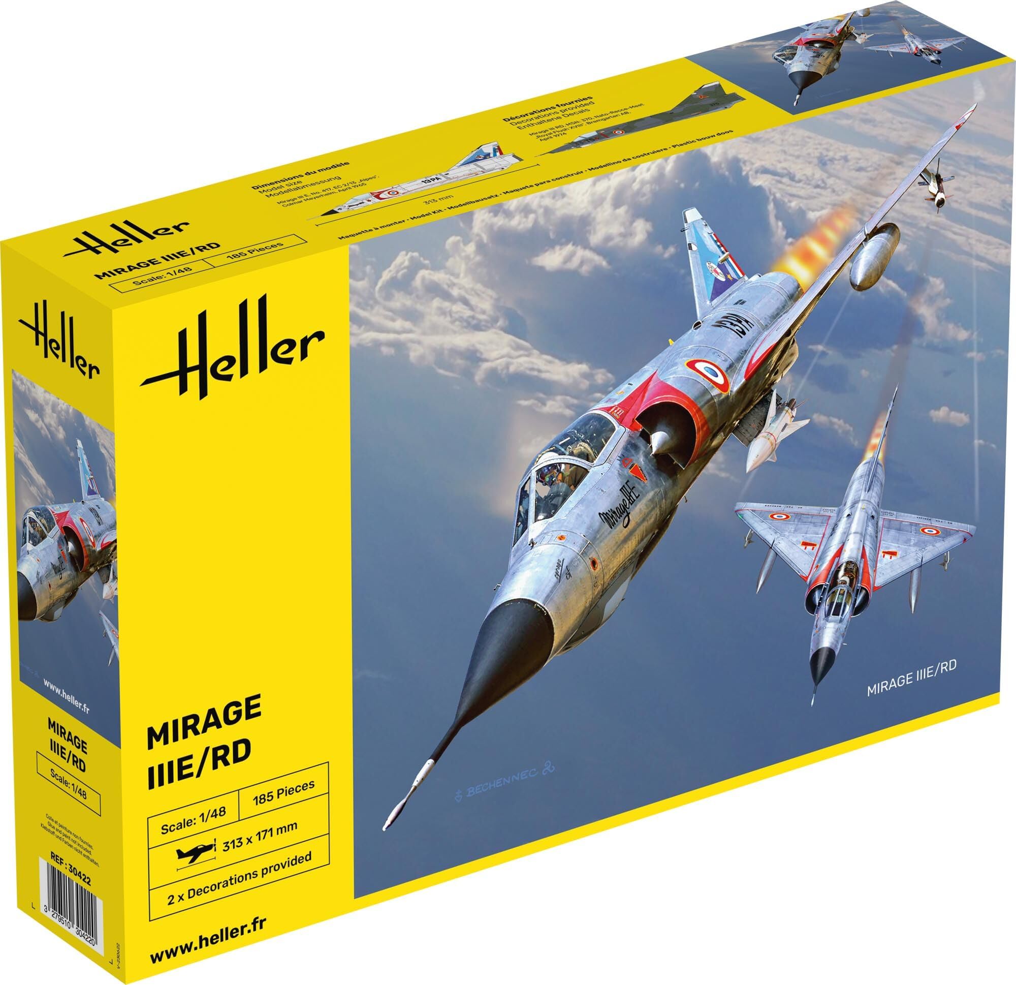 Heller 1:48 - Mirage IIIE-O-R-RD-EE-EA
