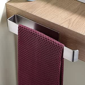 Deprik Toallero, Adhesivo Toallero para baño y cocina Montaje ...