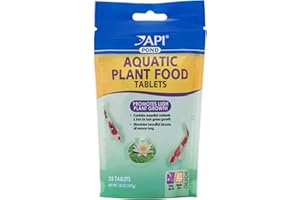API PONDCARE AQUATIC PLANT FOOD TABLETS Potted Plant Fertilizer 3.8-ounce, 25 Tab (185A)