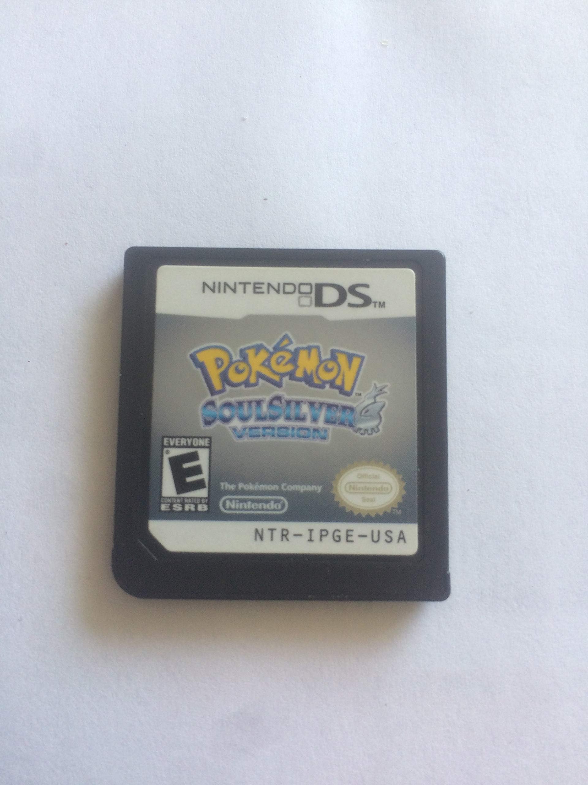 Pokemon SoulSilver Nintendo DS UK DS Lite DSi Game NEW