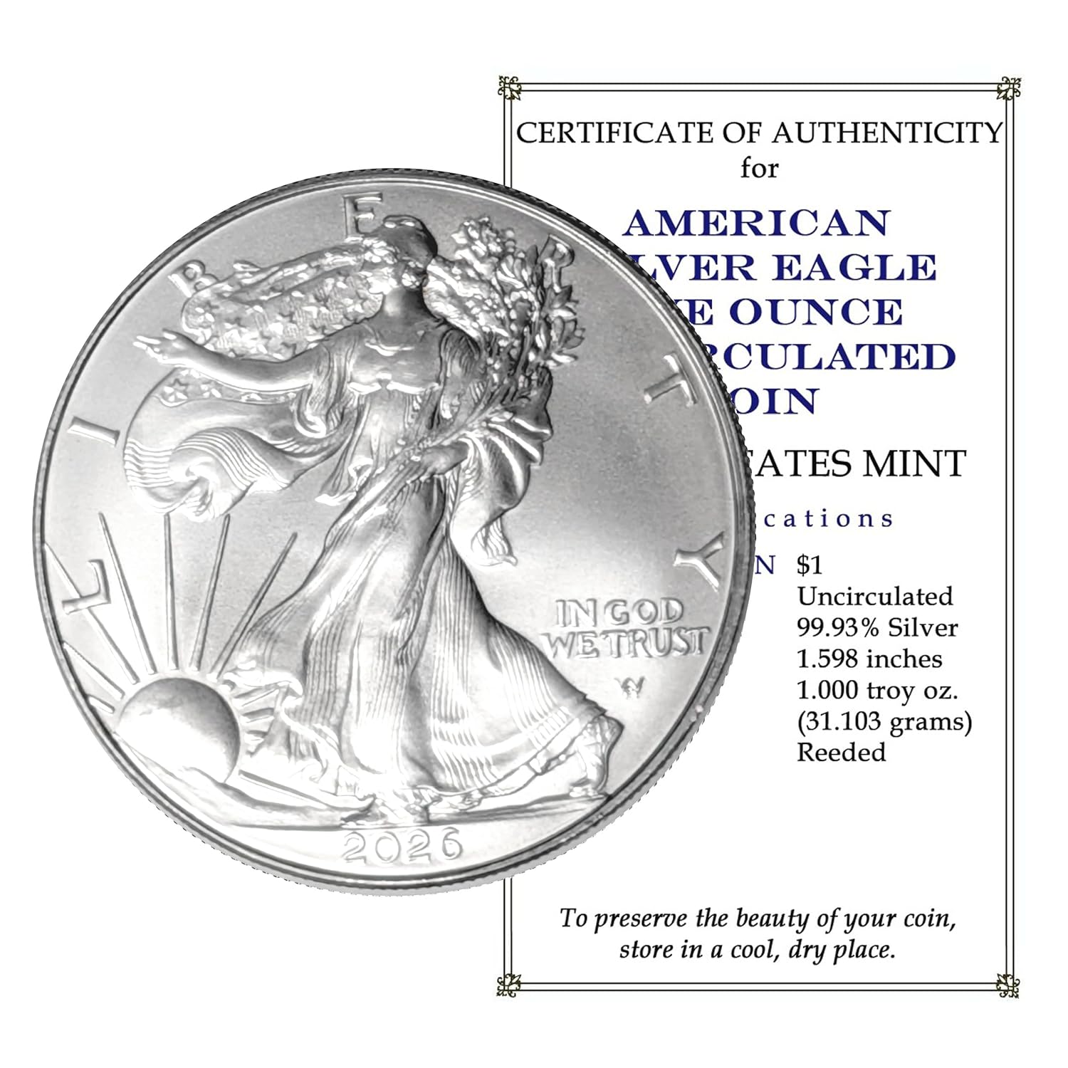 2026 American Silver Eagle product photo 4