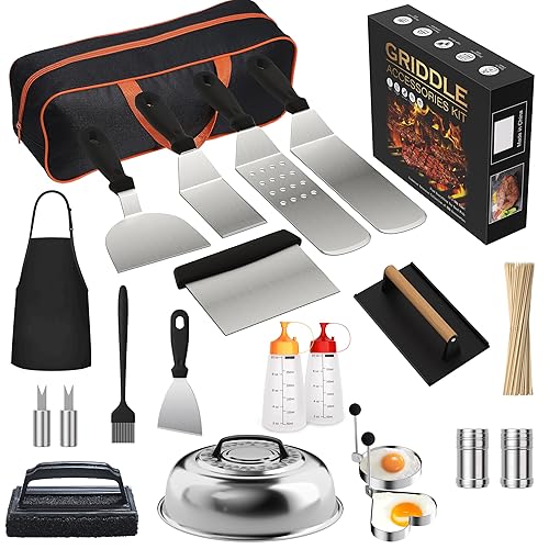 120 Pcs Griddle Accessories Kit for Blackstone Perfect Flat Top