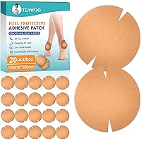 Silicone Heel Foam Dressing - Waterproof Absorbent Bandages For Pressure Sores 5x8 6 Pack