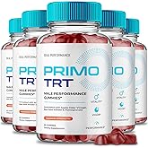 Primo TRT Gummies, Official Primo TRT Gummies for Men - Maximum Strength Performance, All Natural Support Overall Health & Wellness, PrimoTRT Advanced Formula Support Gummy Reviews (5 Pack)