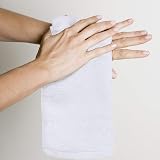 Utopia Towels Flannel Face Cloths Set 30x30 cm 24-Pack White 100% Cotton view 5