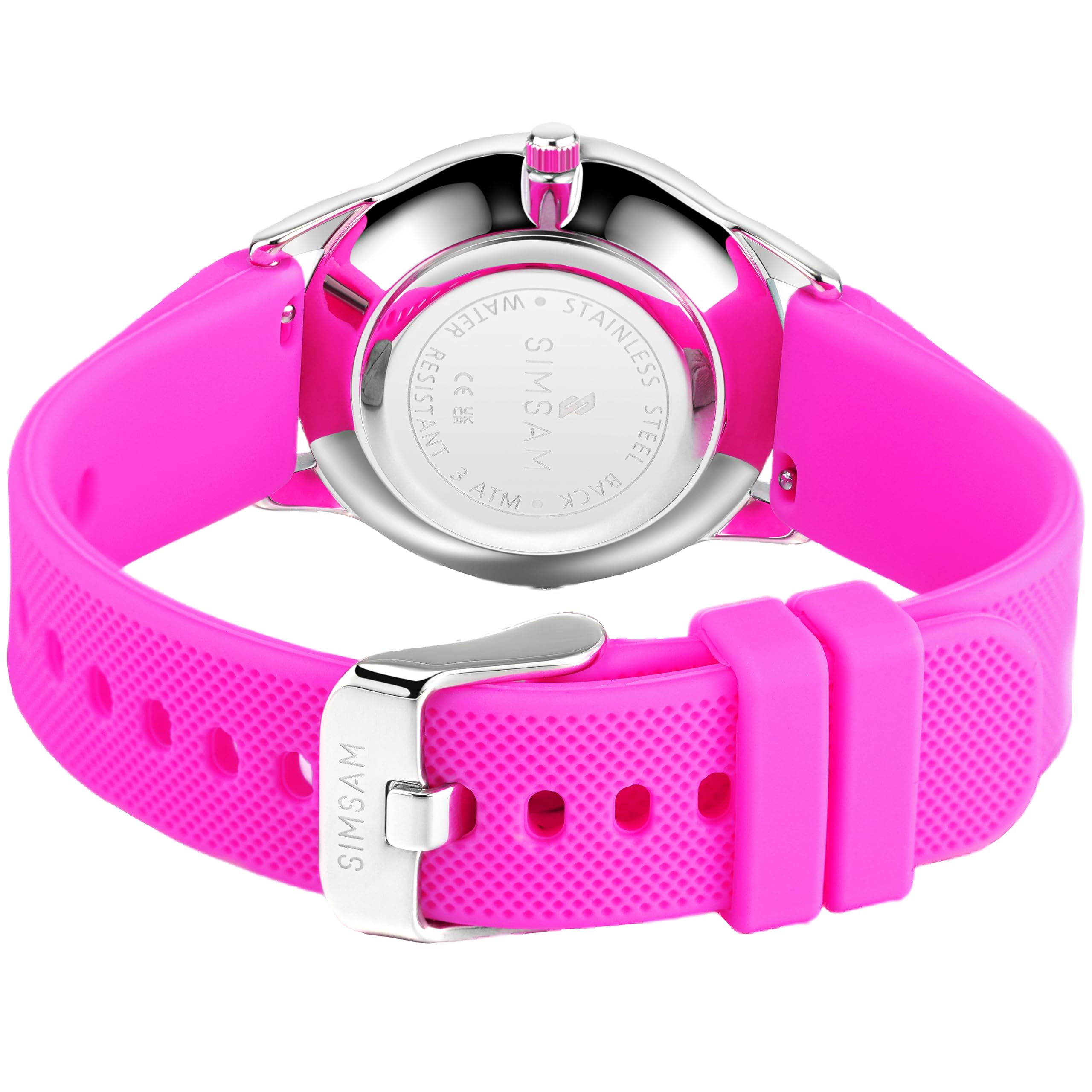 SIMSAM Kids Analog Watch, Learning Watch for Kids 8-12, Waterproof Time Teacher Watches for Boys Ages 5-7 6-8, Easy to Read Educational Girls Watches Ages 8-12, Great Gift Boys Girls Year 4-12 Old Waterproof