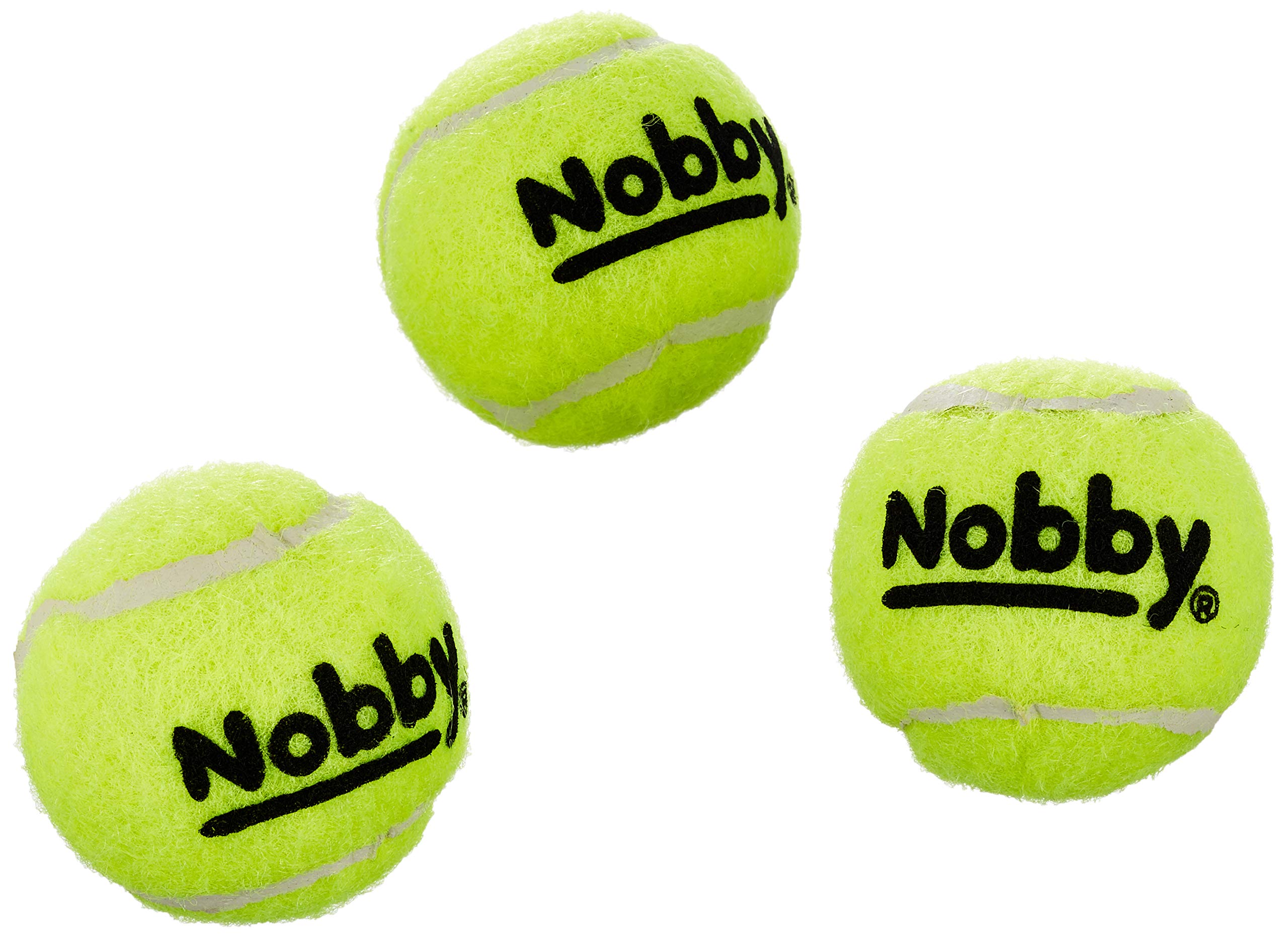 Nobby tennis ball with squeaker XS 4.5 cm; 3 net