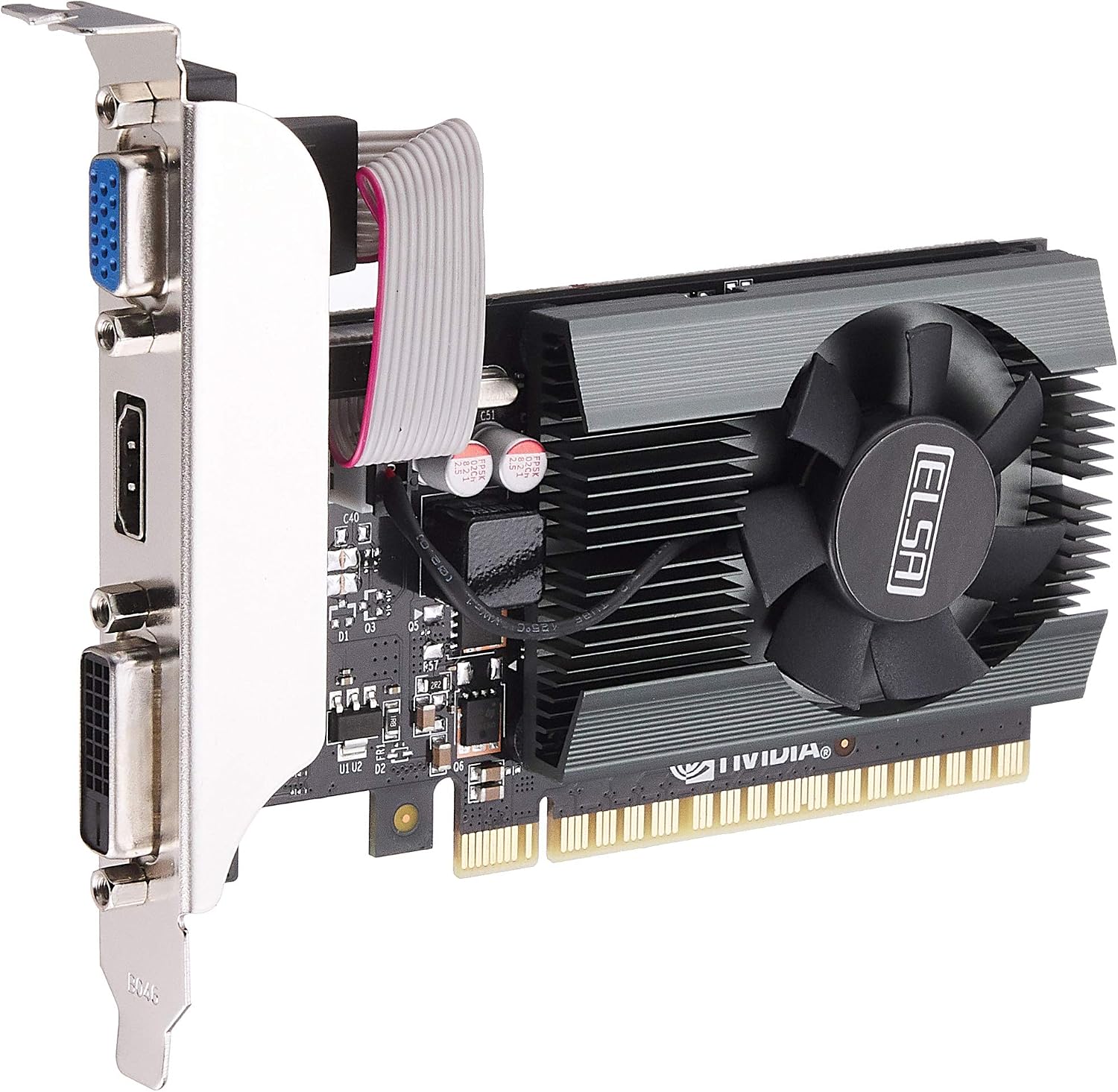 Elsa Nvidia Geforce Gd730 1gb グラフィックボード Gd730 1gerl エルザ グラフィックボード 通販 Amazon