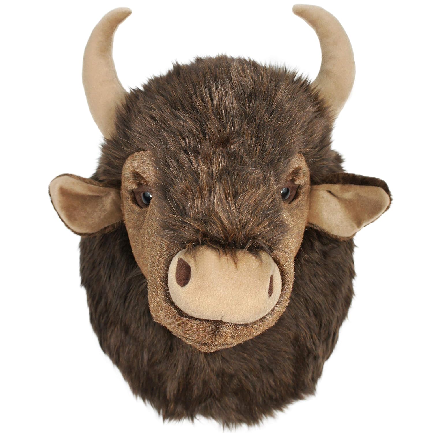 VIAHART Brillo The Bison 15 Inch Stuffed Animal Plush Buffalo Head