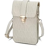 MKF Collection Small Crossbody Bag Phone Purse Wallet for Women Vegan Leather Cellphone Bag Case by Mia K