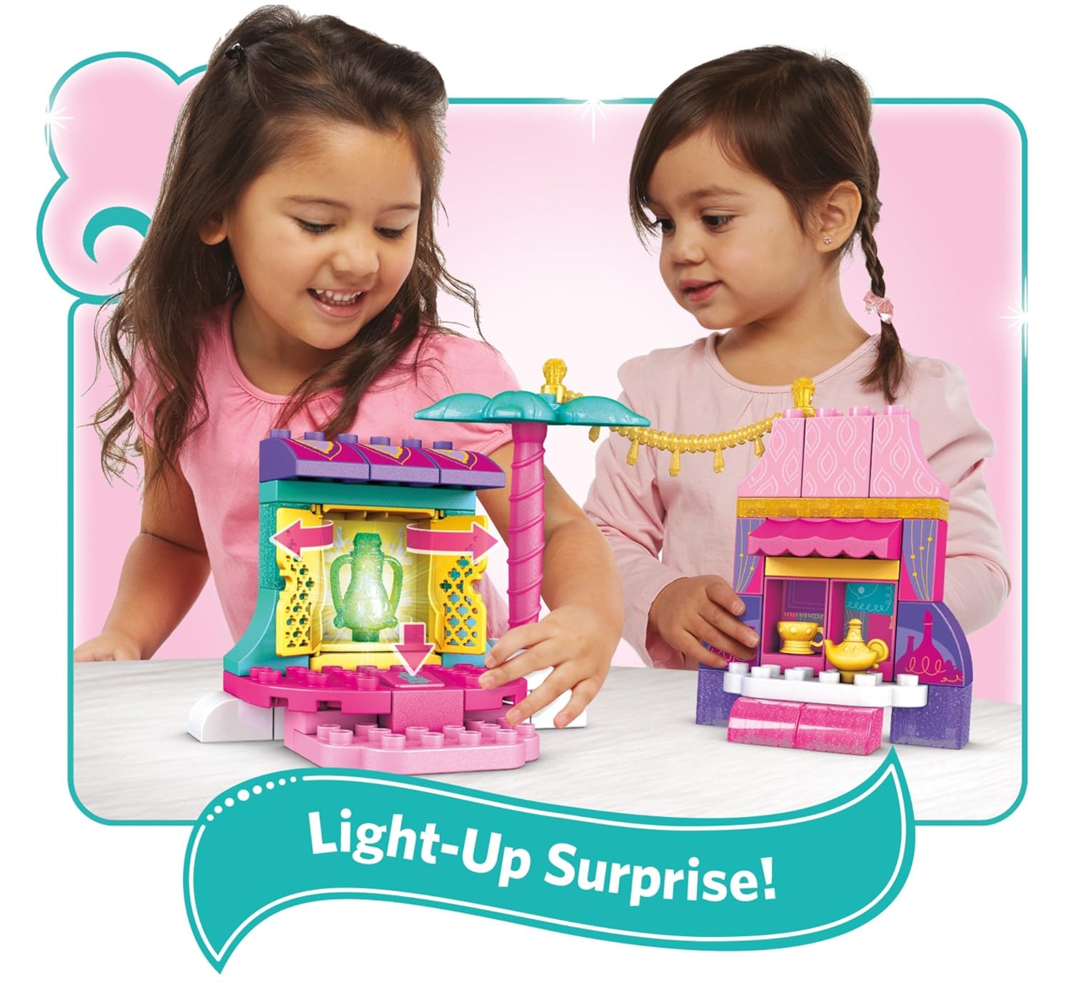 mega bloks shimmer and shine genie market