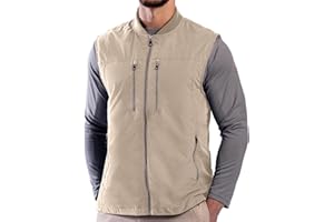SCOTTeVEST 101 Vest for Men - 9 Hidden Pockets - Water Repellent for Travel & More