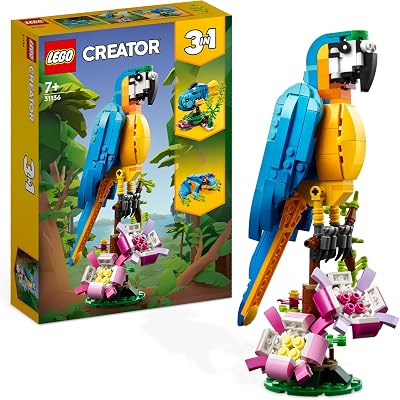 Creator 3 in 1 Pappagallo esotico 31136