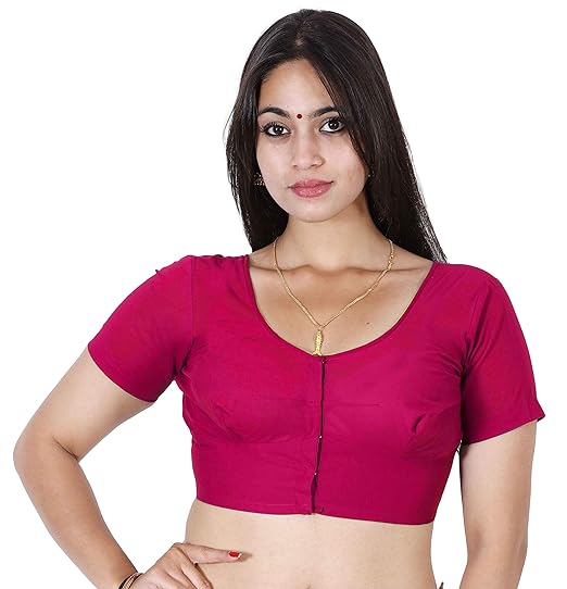 Women's cotton Stitched Readymade Full Voile blouse