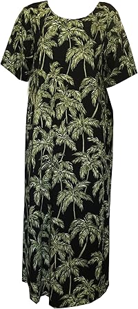amazon plus size hawaiian dresses