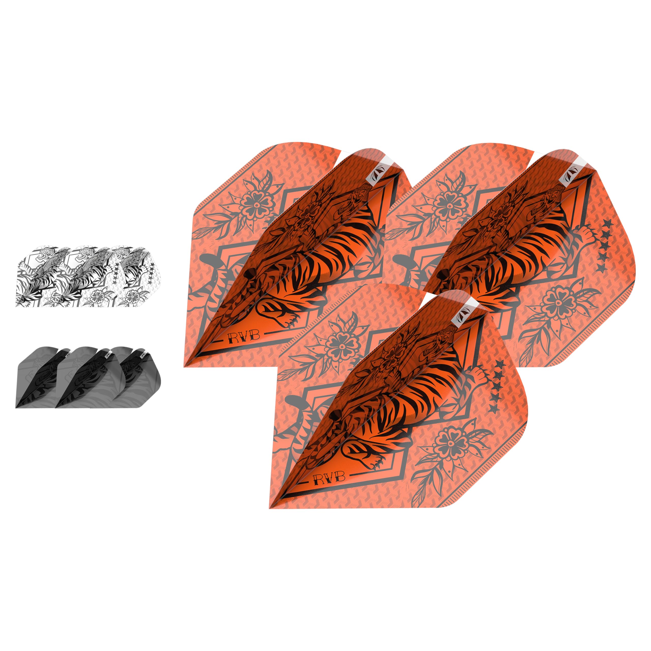 Target Darts Raymond Van Barneveld Ink Design No.2 Dart Flights - 3 Set Pack (9 in total)