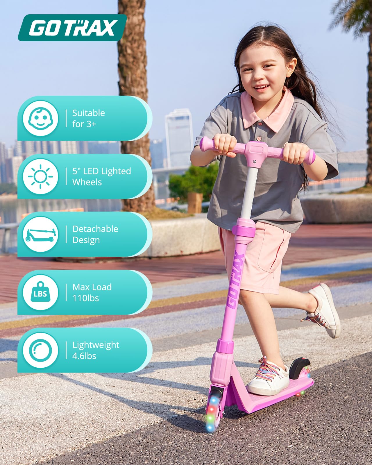 Gotrax K03 Kick Scooter for Kids, 5
