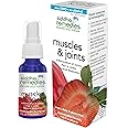Siddha Remedies Muscles & Joints Spray for Sore Muscles, Joint Inflammation, Back Pain Knee Pain | 100% Natural Homeopathic Remedy with Cell Salts and Flower Essences | No Alcohol No Sugar