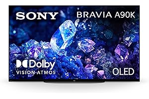 Sony 48 Inch 4K Ultra HD TV A90K Series: BRAVIA XR OLED Smart Google TV with Dolby Vision HDR and Exclusive Features for The Playstation- 5 XR48A90K- Latest Model,Black