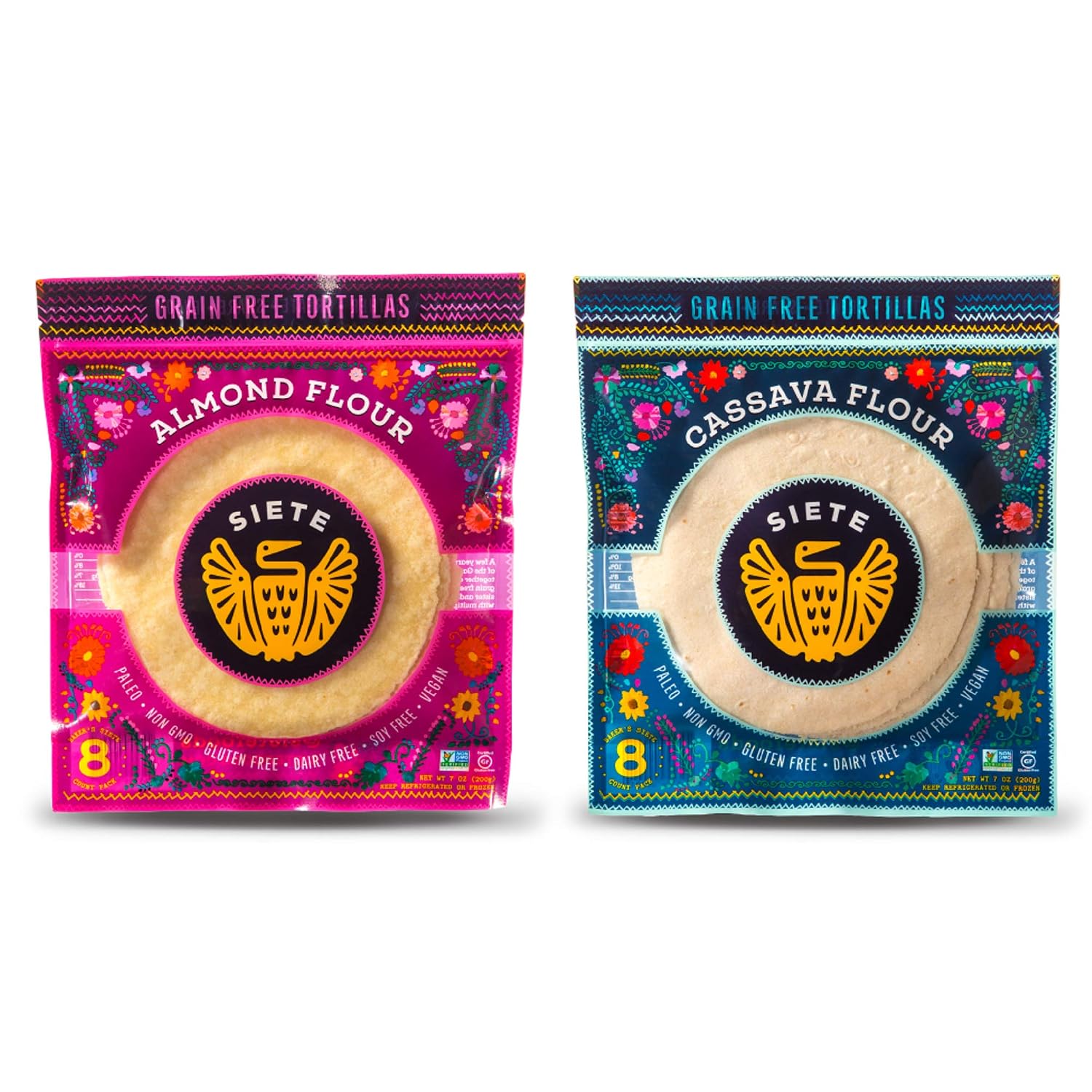 Siete Foods Almond And Cassava Tortillas-image